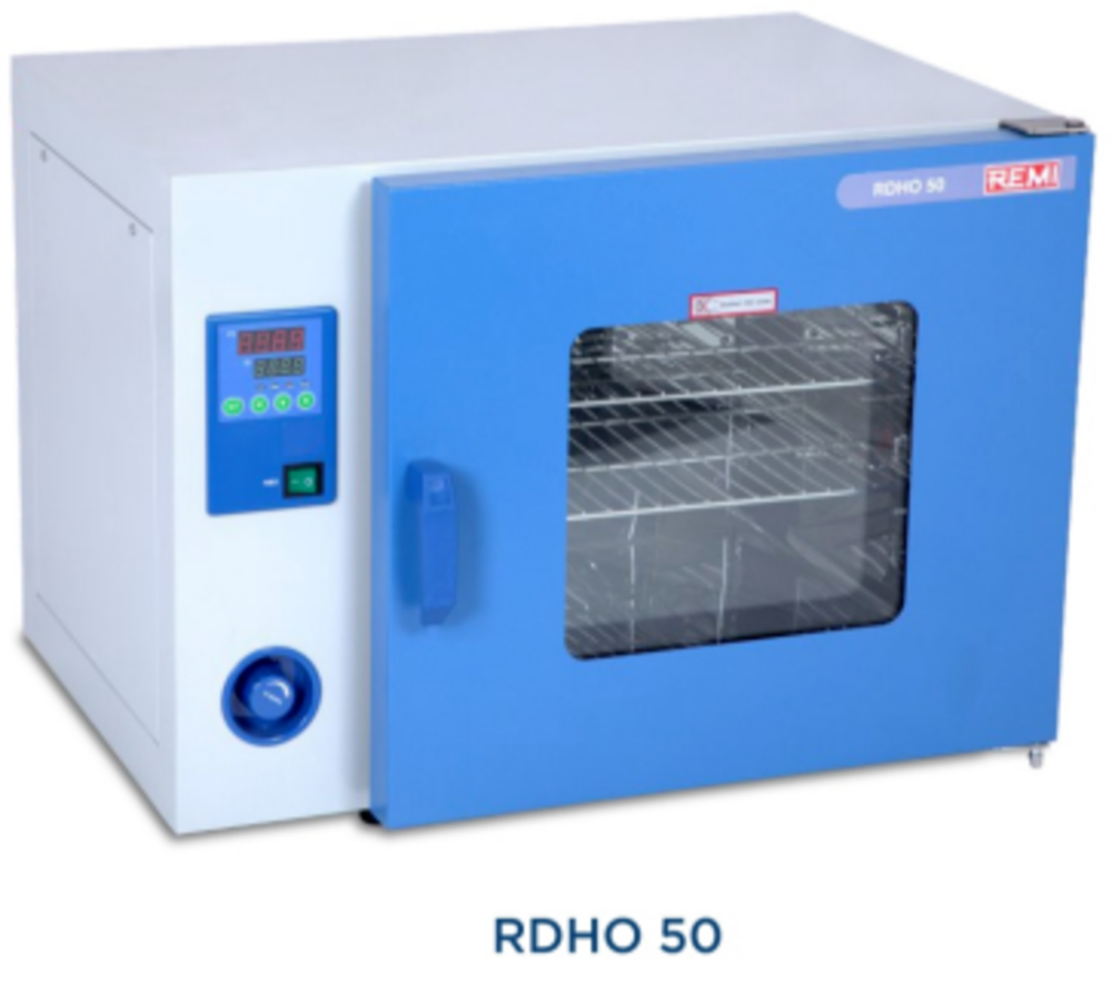 Remi  RDHO-50 Dry Hot Air Oven (50 liters) with temperature setting from  RT+10C to +300C