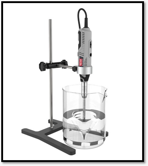 Mini Homogenizer RHZ-01 (Non-Digital) with Dispersing Head RHZ-01-06 | Laboratory Mixer