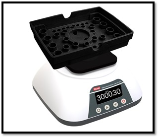 REMI Digital Vortex Mixer CM-101 Ultra with Hybrid Adaptors | Laboratory Vortex Mixer